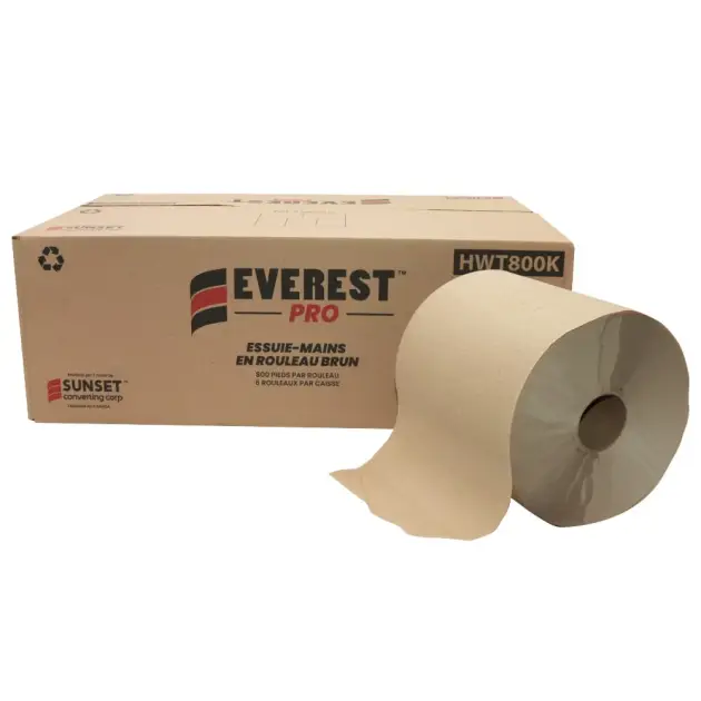 Everest Pro paper towel 6 rolls x 800ft kraft