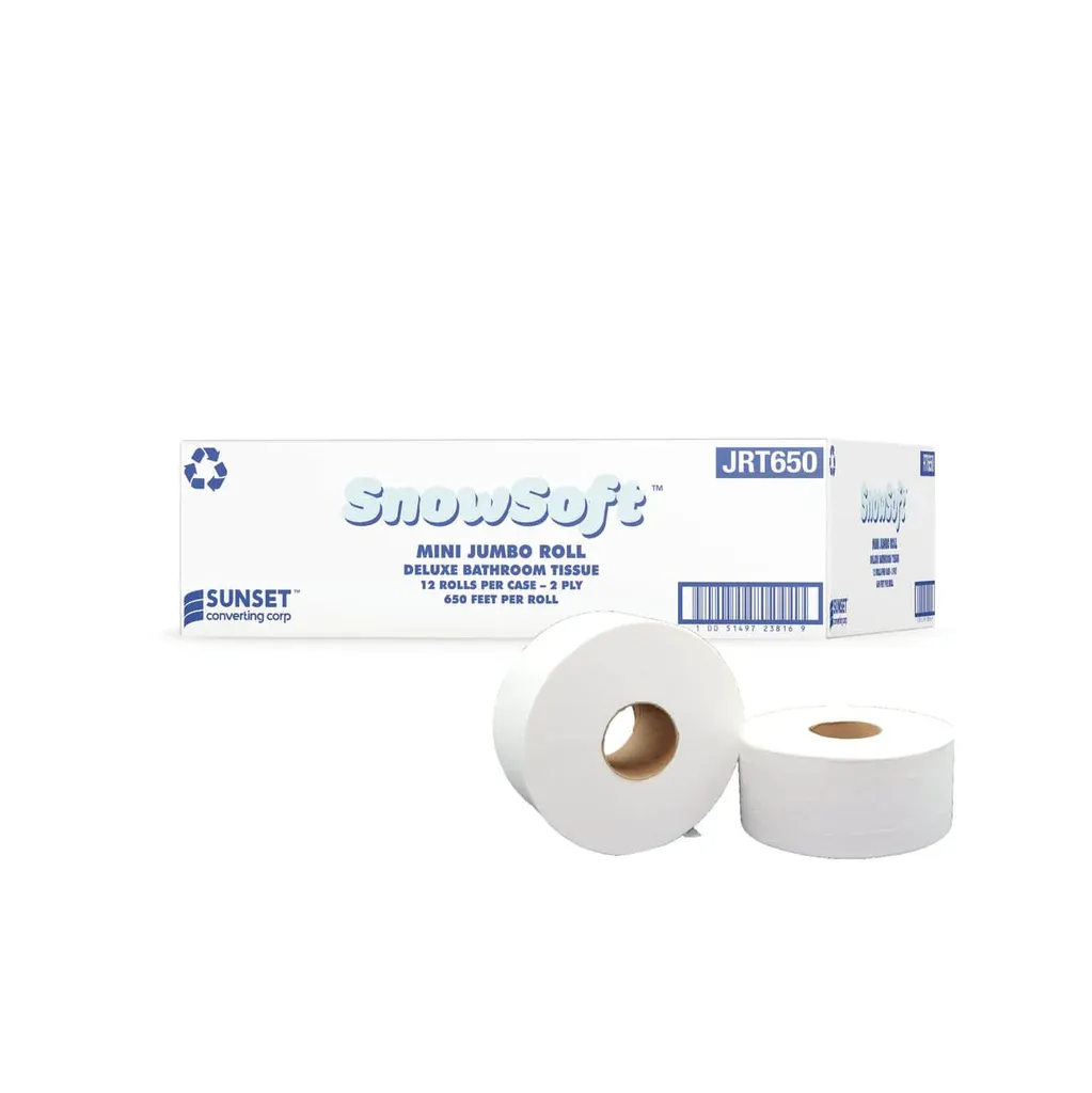 TST Supplies Inc. Snow Soft Mini JRT 650 12 rolls x 650ft - Image 3