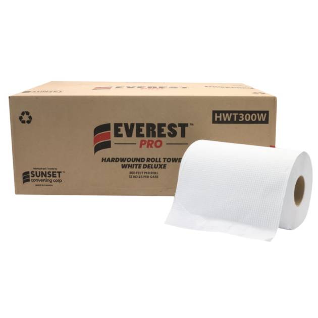 Everest Pro paper towel 12 rolls x 300ft white