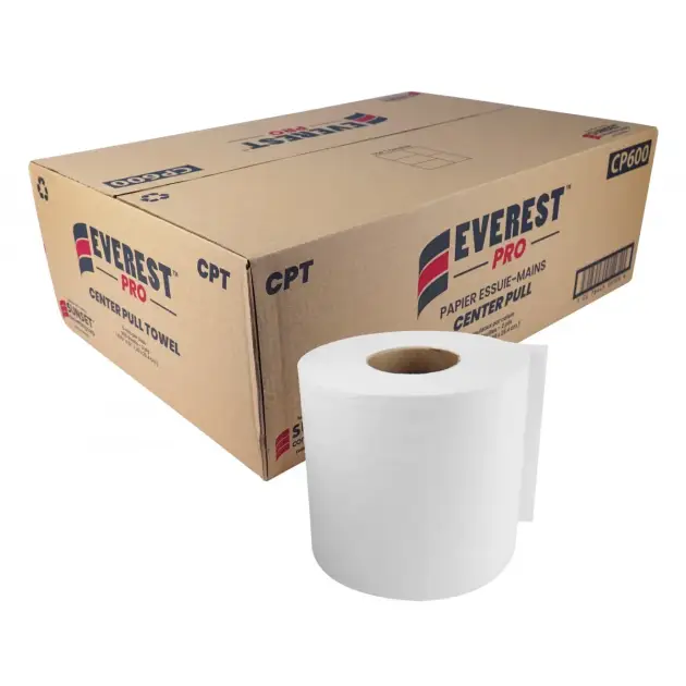 Everest Pro white  center pull  6 rolls x 600 sheets