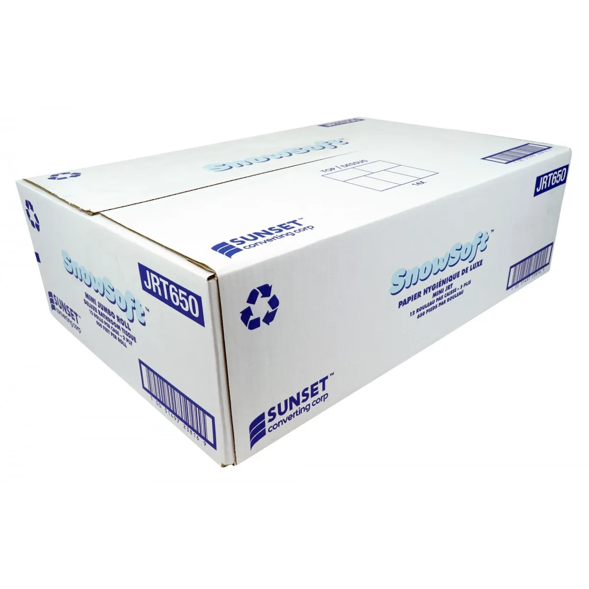 TST Supplies Inc. Snow Soft Mini JRT 650 12 rolls x 650ft - Image 4