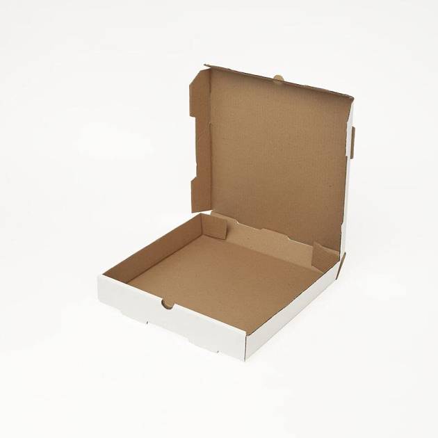 white pizza boxes 12"x12"x2" B-Flute  50pcs/bundle
