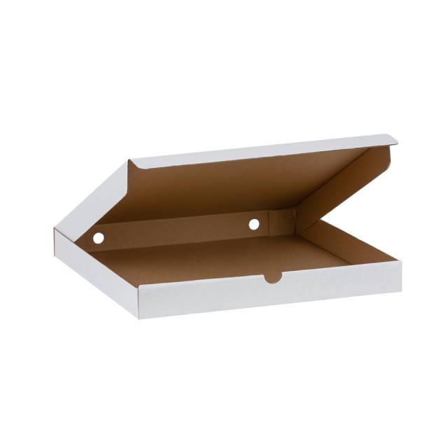 white pizza boxes 14"x14"x2" B-Flute  50pcs/bundle