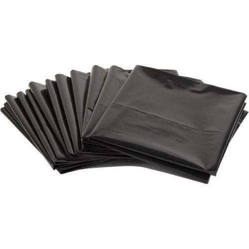 35x47 regular black garbage bags (200 bags)