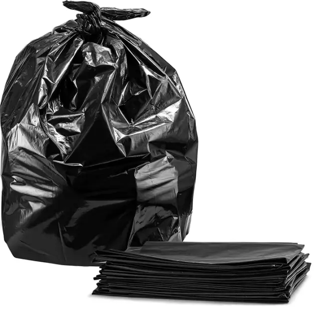22x24 regular black garbage bags (500pcs)