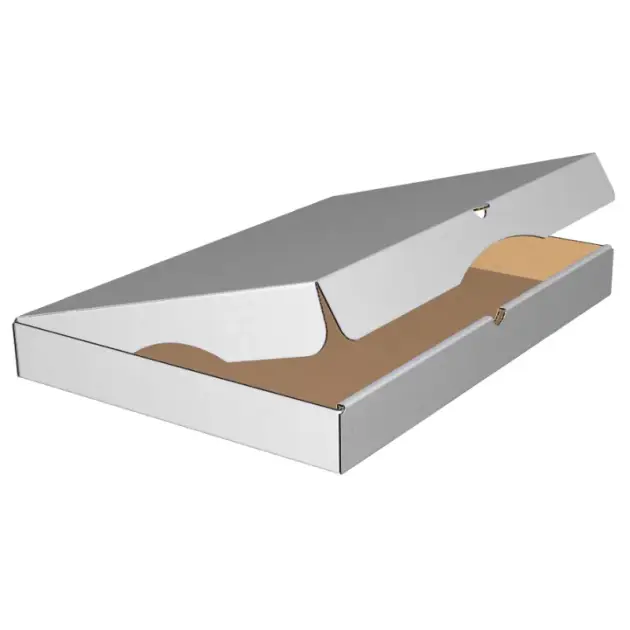 white pizza boxes 15"x21"x2" B-Flute 50pcs/bundle