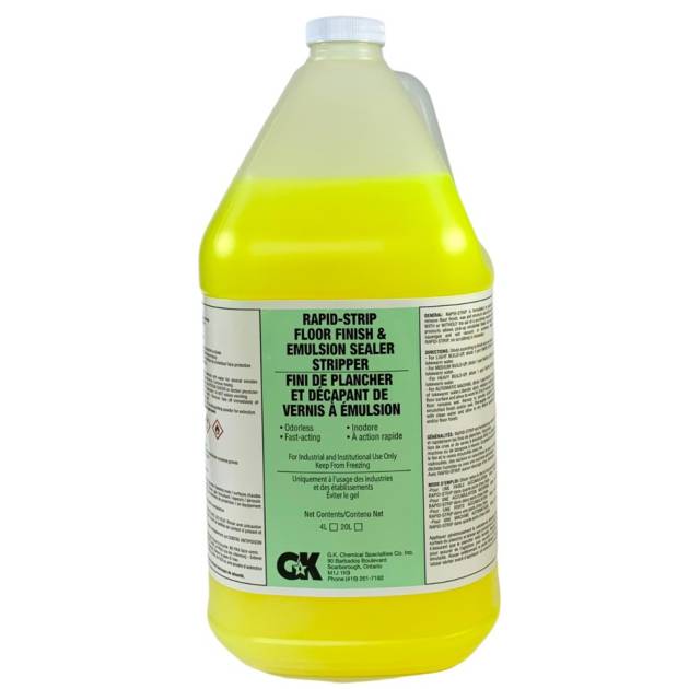 Rapid Strip Floor Finish & Emulsion Sealer Stripper 4L