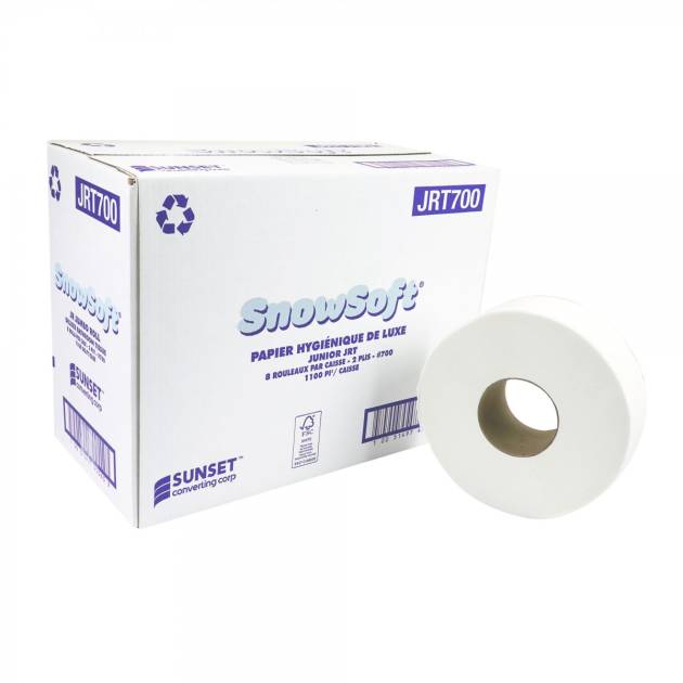 Snow Soft JRT 700 8 rolls x 1100 sq.ft